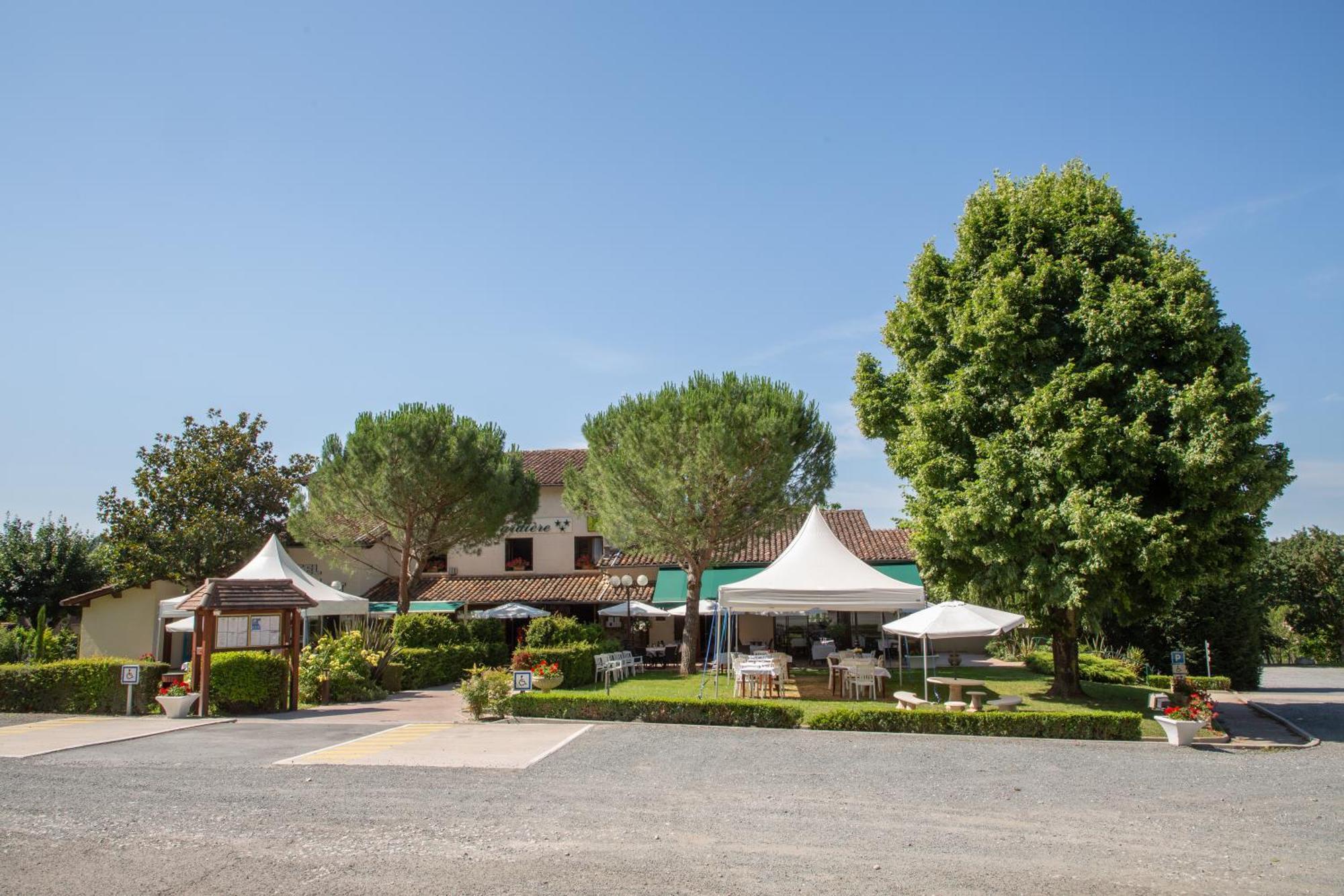 Logis Hotel Et Restaurant La Bombardiere Cuq-Toulza Ngoại thất bức ảnh